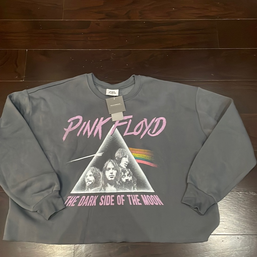 Dark gray Pink Floyd printed sweatshirt